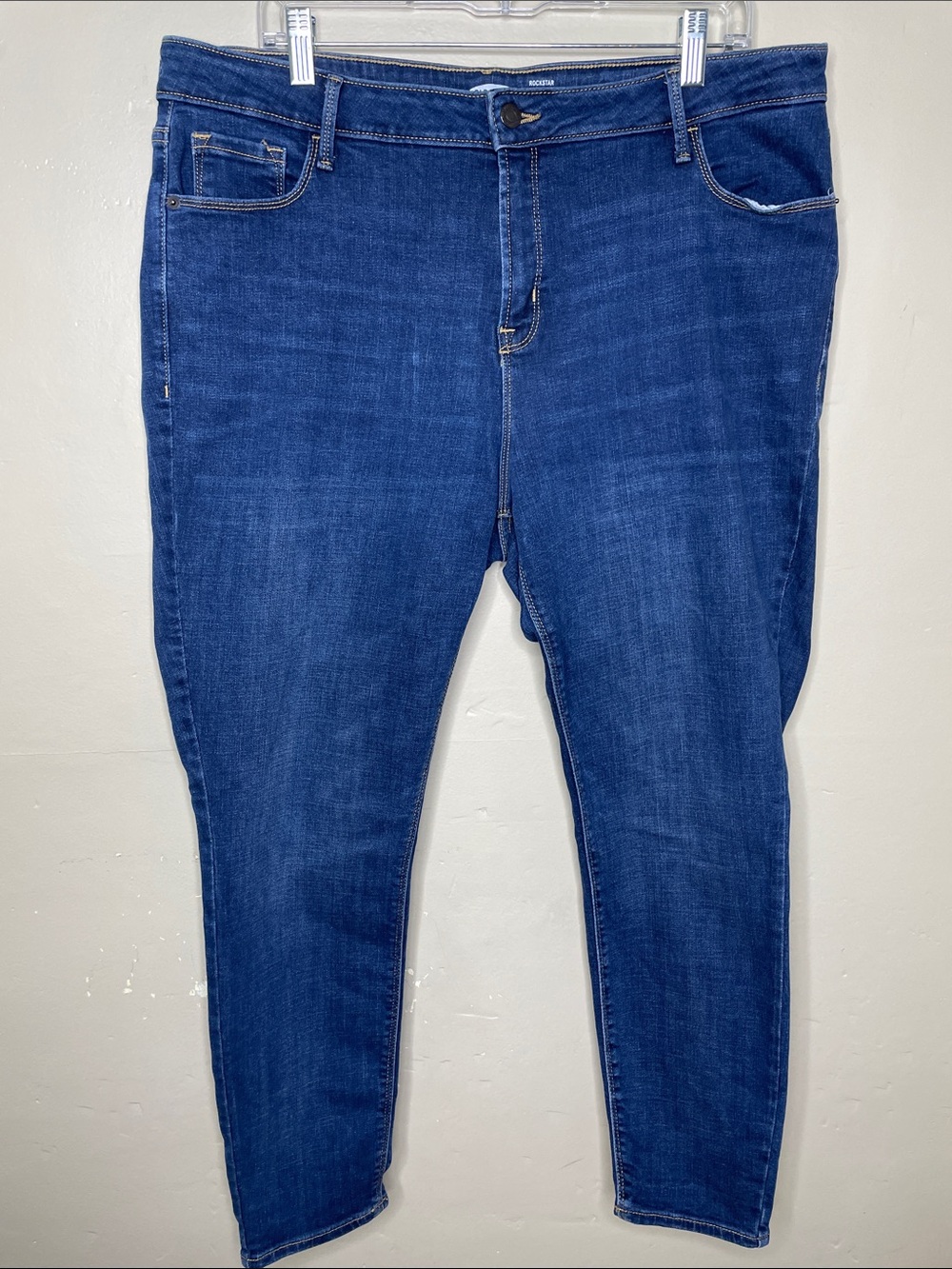 OLD NAVY Super Skinny GH Rise ROCKSTAR Essential Normcore Blue Jeans 18